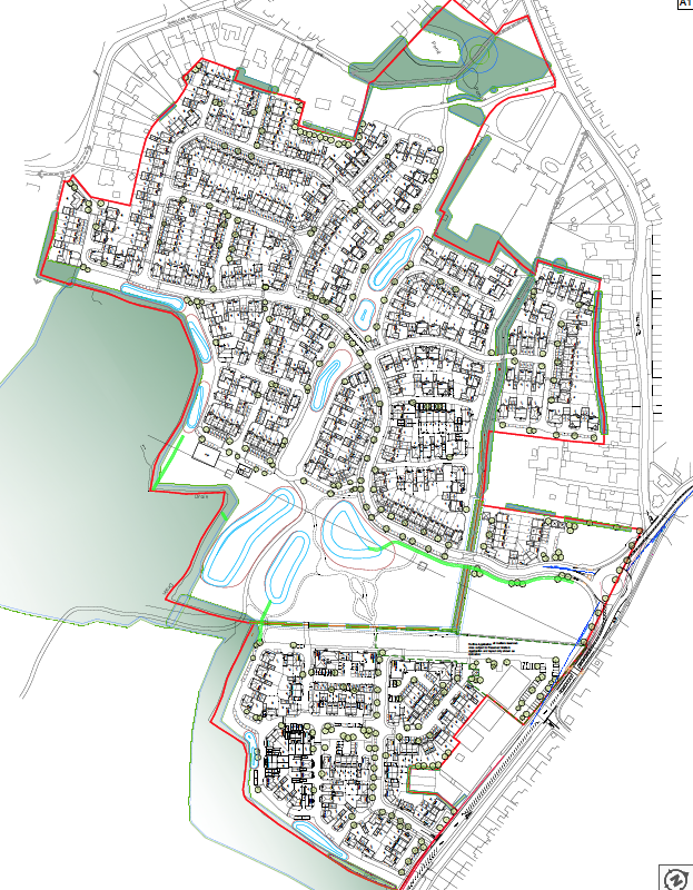 Proposals for Sturry/Broad Oak development (1,100 homes)